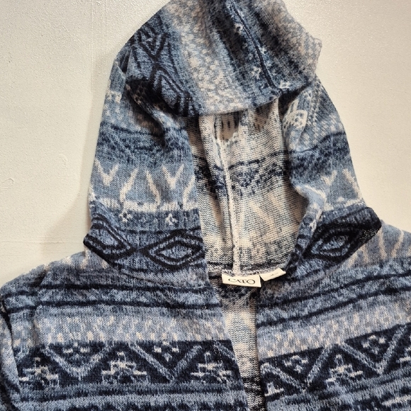 Cato's Long Hooded Cardigan - Picture 4 of 6